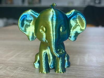 Cute baby elephant
