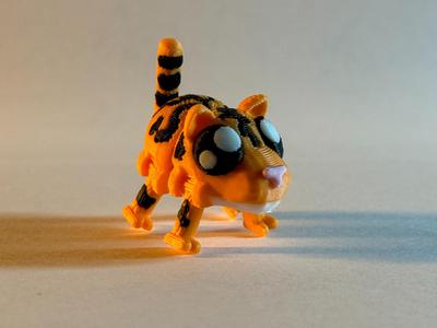 Articulated Cute Tiger