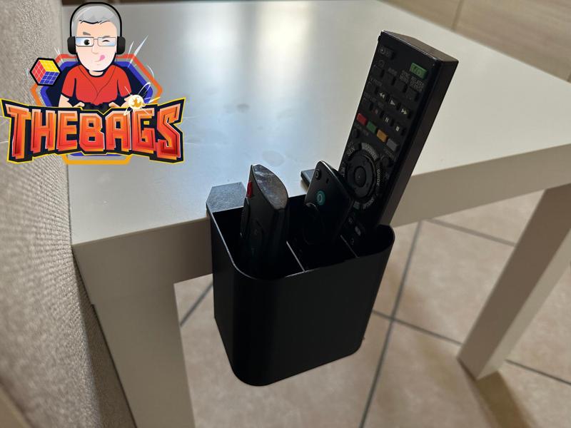 Remote Control Holder for IKEA Lack Series