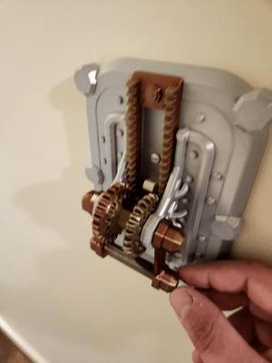 Over Engineered Mechanical Light Switch