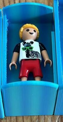 Stockbett für Playmobil Figuren