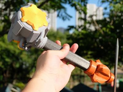 Cyberpunk Battle Hammer Cosplay Toy