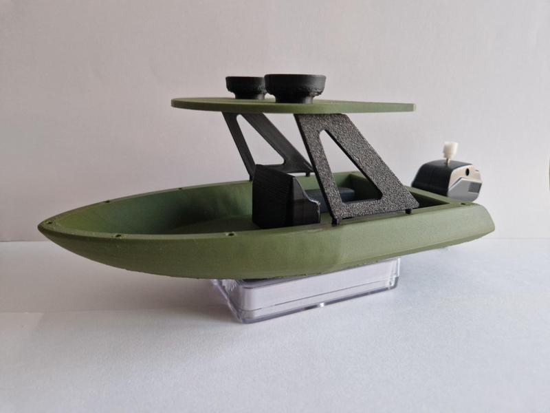 Military Boat For Kit 010 Motor