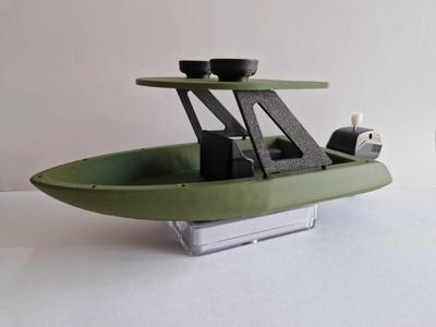 Military Boat For Kit 010 Motor