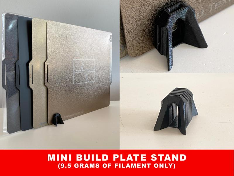 MINI Build plate stand (1hr16m print)