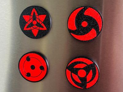 Naruto Sharingan Fridge Magnet