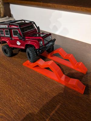 Rc crawler car ramp
