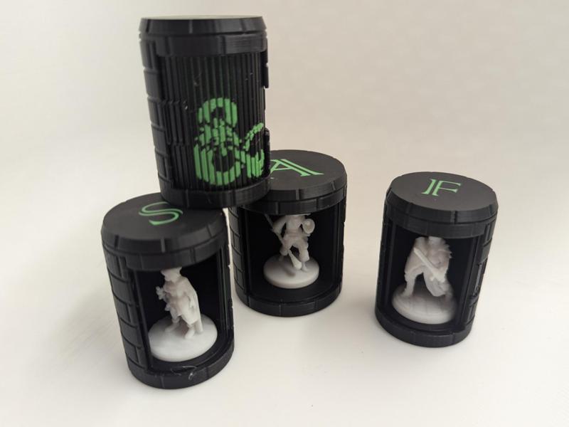 Customizable DND Storage Box