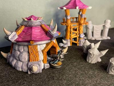 Wargame Fantasy - Orc Hut