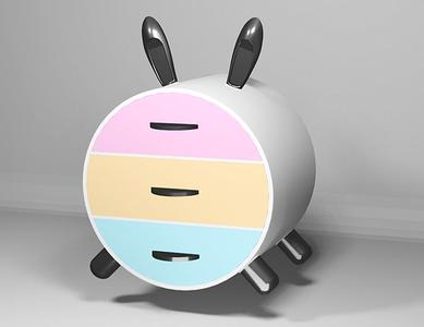 Bunny Cosmetic Organizer