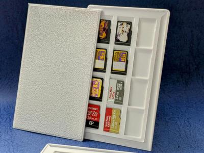 Slim microSD Card Holder (x12) | Credit Card Sized