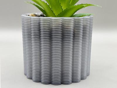 Threaded Plant Pot - Vase Mode Planter