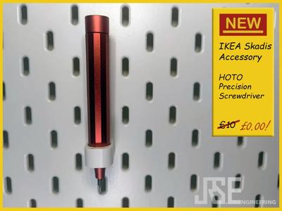 IKEA Skadis Holder HOTO Precision Screwdriver