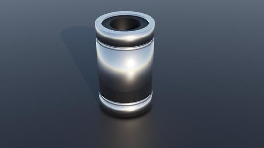LM8UU bearing object with exact dimensions