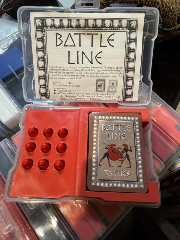 Battle Line Photocaddy insert