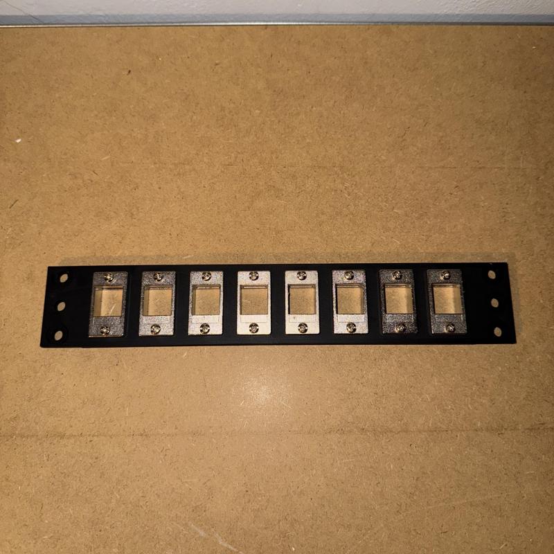 10" Keystone Patchpanel