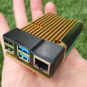 Raspberry Pi 4 ( & Pi 3) Aluminium Heatsink Case - Upgrade Covers