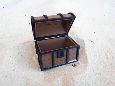 Single Hinge Treasure Chest
