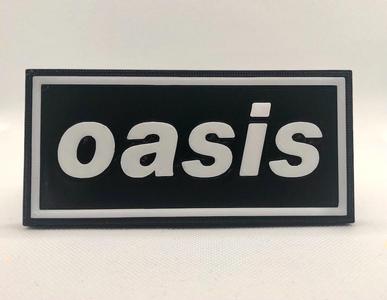 Oasis logo plaque 2D Wall Art - Album Art Project #1