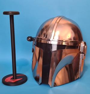 Star wars mandalorian helmet stand kit for display