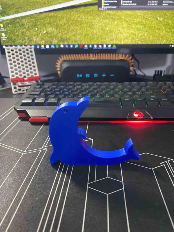 Delphin stand for mobile/holder