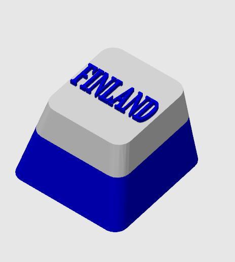 Finland styled keycap