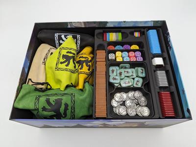 Organizing insert for The Castles of Burgundy: Special Edition