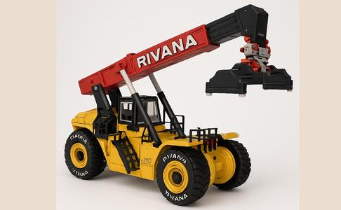 Yellow Reach Stacker (Basic)