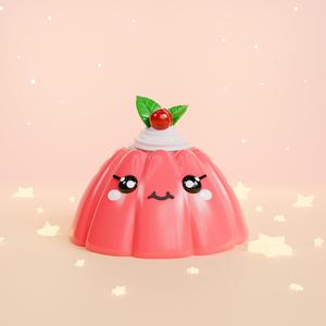 Kawaii Crimson Sienna Jelly