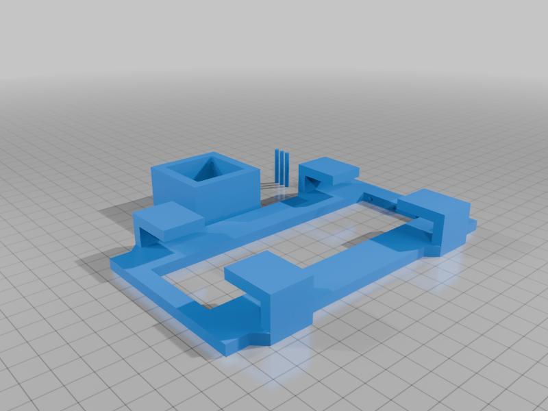 Creality Ender-3 V2 phone mount / holder for X-Axis