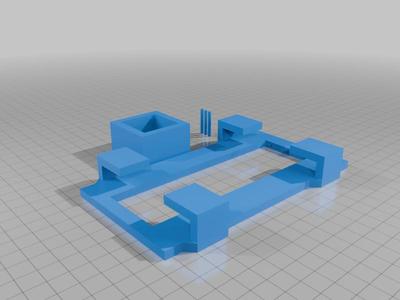 Creality Ender-3 V2 phone mount / holder for X-Axis