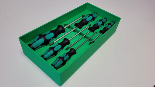 WERA 352 hexagonal ball-head bin | Gridfinity holder