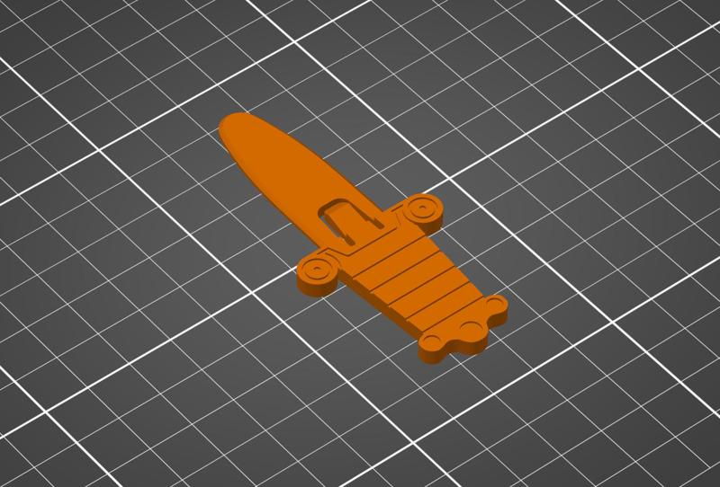 Pop Up Pirate Sword Replacement (No Support)