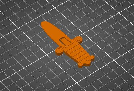 Pop Up Pirate Sword Replacement (No Support)
