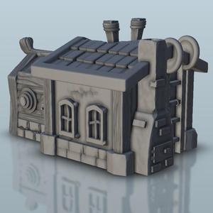 Barracks for training swordmen - Age of Sigmar Bolt Action Flames of War scenery terrain wargame Modern