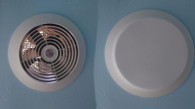 Broan-Nutone 512 6" through-wall ventilation fan grille cover
