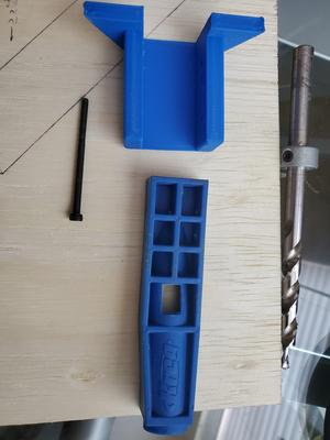 Kreg mini adapter and collet guide