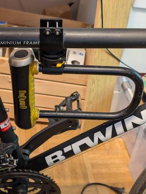 Bike Lock holder-Mount for OnGuard Lock