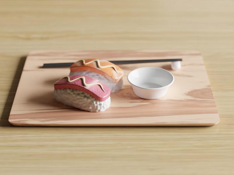Sushi Sensation: Nigiri Keychain Delight