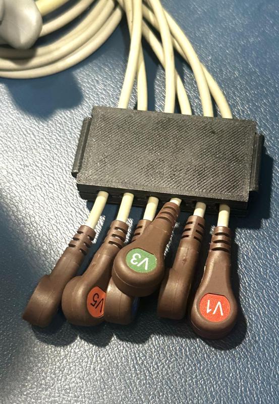 EKG 12 lead organizer