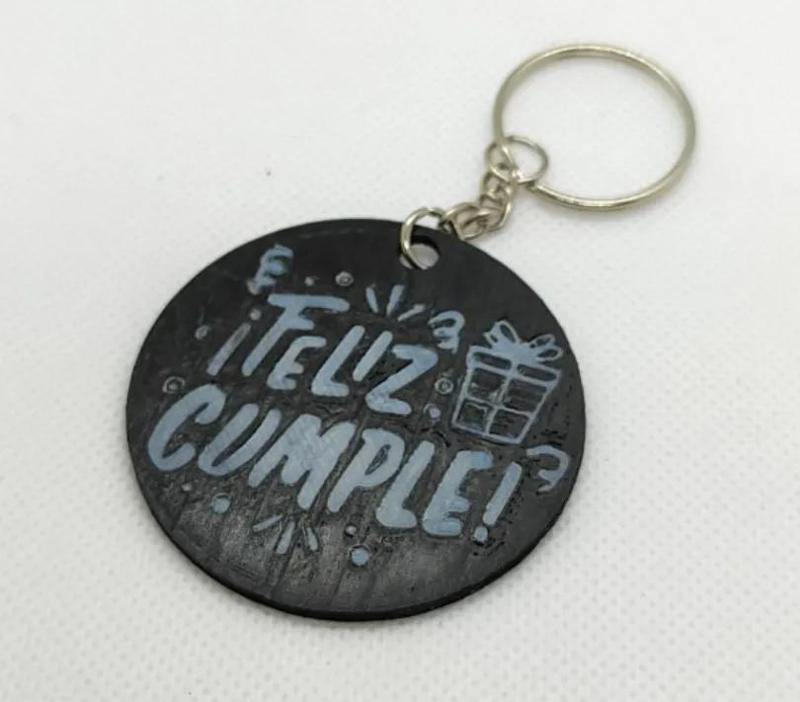 Llavero Feliz Cumpleaños
