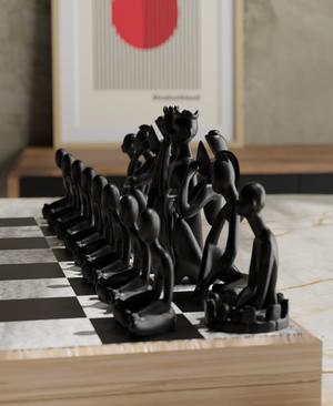 NObody's Game: A Chess Set Reimagined