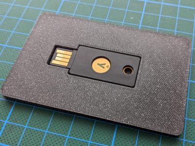Yet Another YubiKey Credit Card Sized Case
