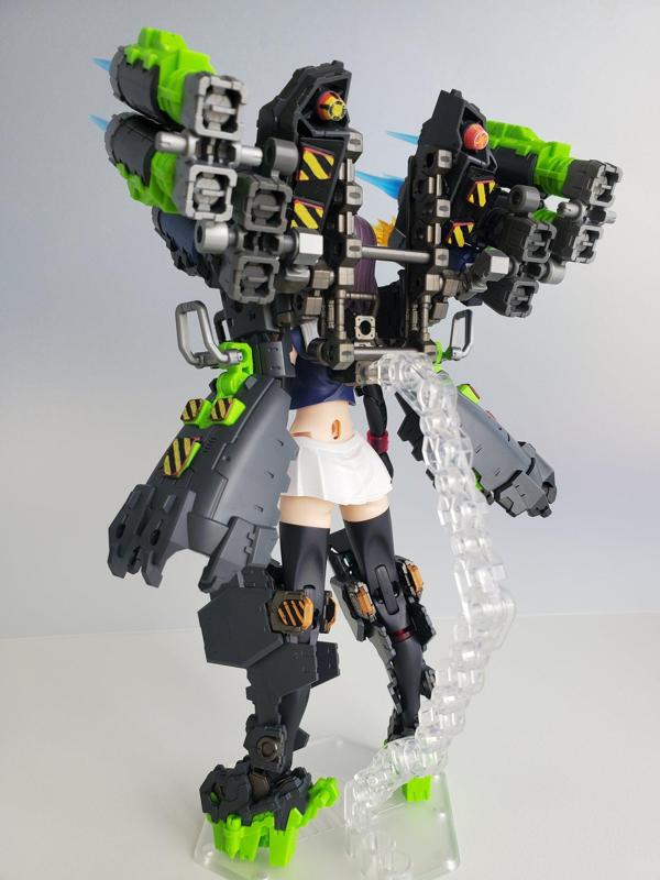 1/12 1:12 scale Armor upgrade for Megami Device Buster Doll Tank action figure set