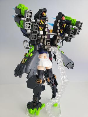 1/12 1:12 scale Armor upgrade for Megami Device Buster Doll Tank action figure set