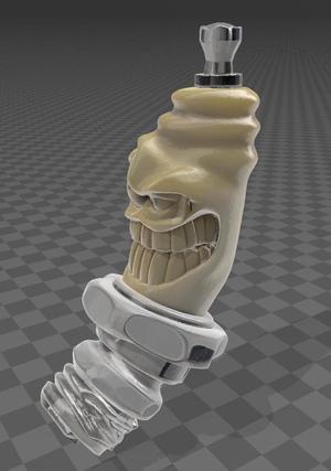 angry spark plug /bougie en colère