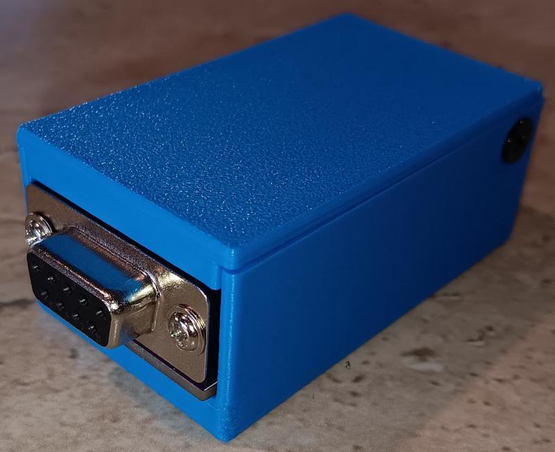PS/2 to Serial Mouse Adapter Case