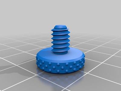 Knurled 1/4-20 Camera Mount Screw