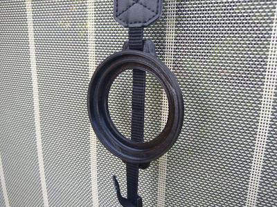 Lens Cap Holder for Canon/Nikon multisize, low-profile, strong grip