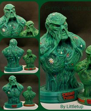 SWAMP THING 2.0 bust plus coin bank